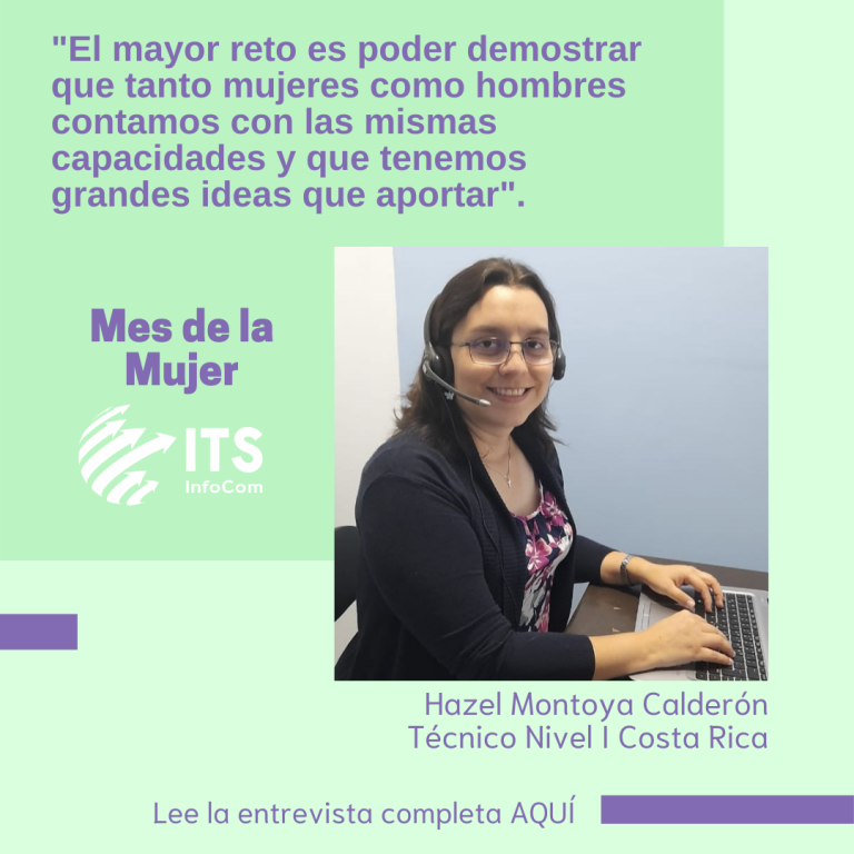 Mes de la Mujer ITS: Entrevista a Hazel Montoya Calderón